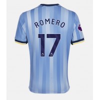 Fotballdrakt Herre Tottenham Hotspur Cristian Romero #17 Bortedrakt 2024-25 Kortermet